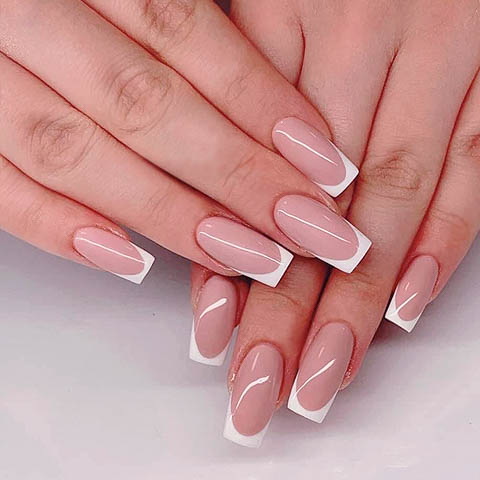 Gelish French Manicure Salon | Gel Nail Extensions Singapore